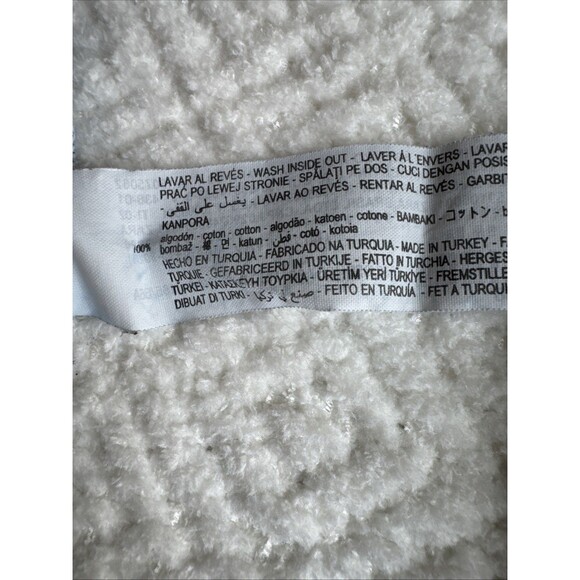 Zara Women's Paper bag Style Cinch Waist Jeans Blue Light Wash High Waisted 4 - Picture 8 of 8